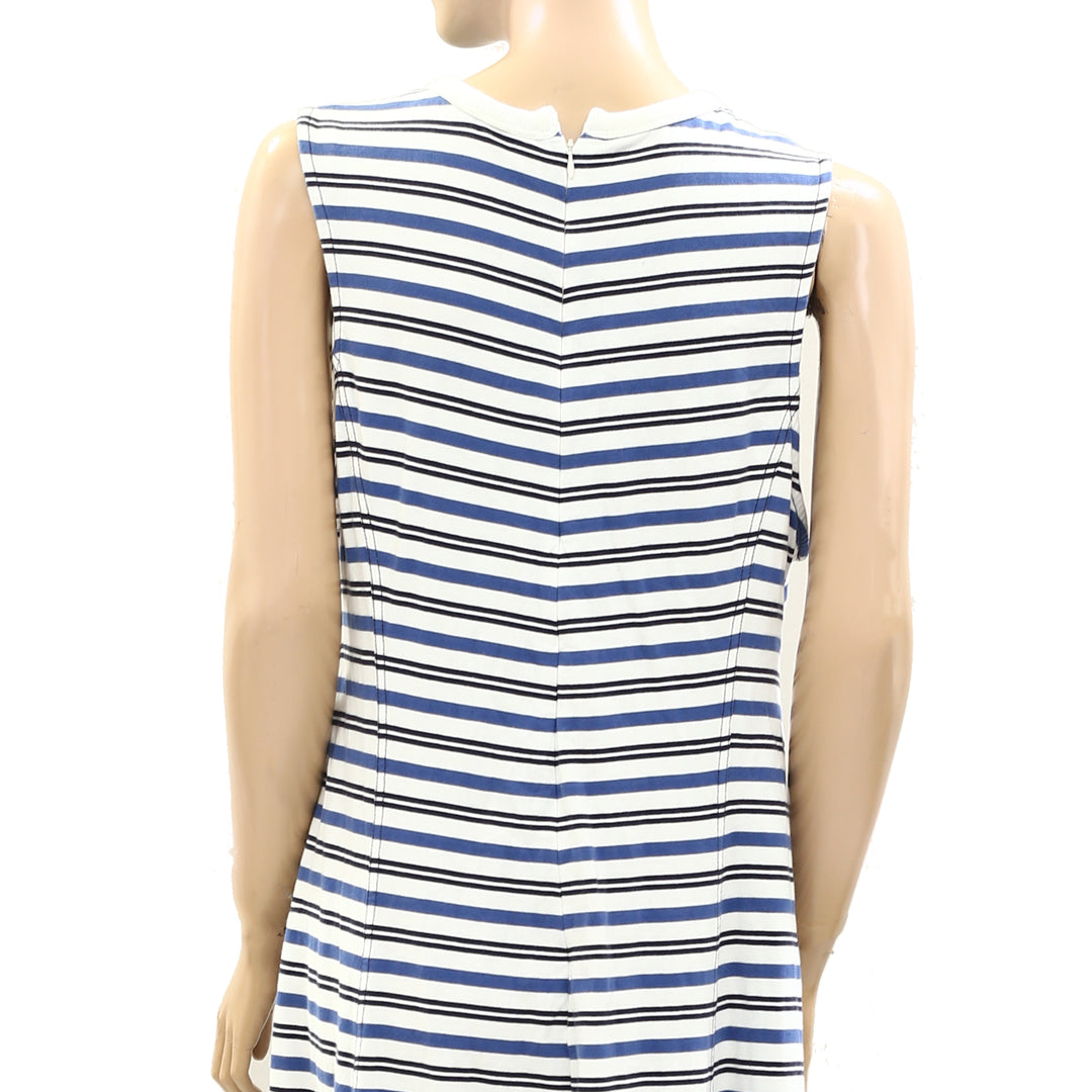 By Anthropologie Sleeveless A-Line Midi Dress