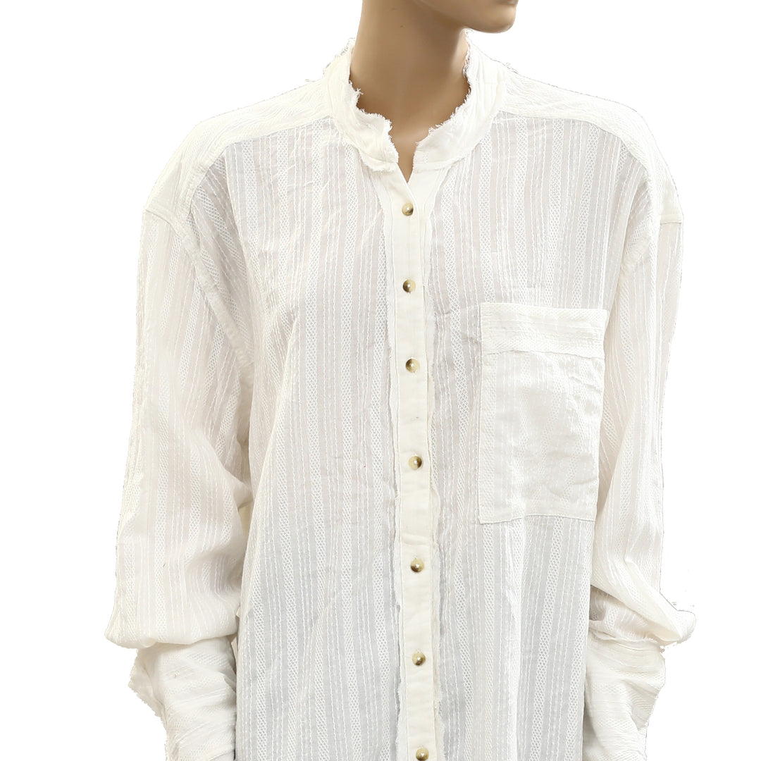 Free People We The Free Summer Sorbet Shirt Top