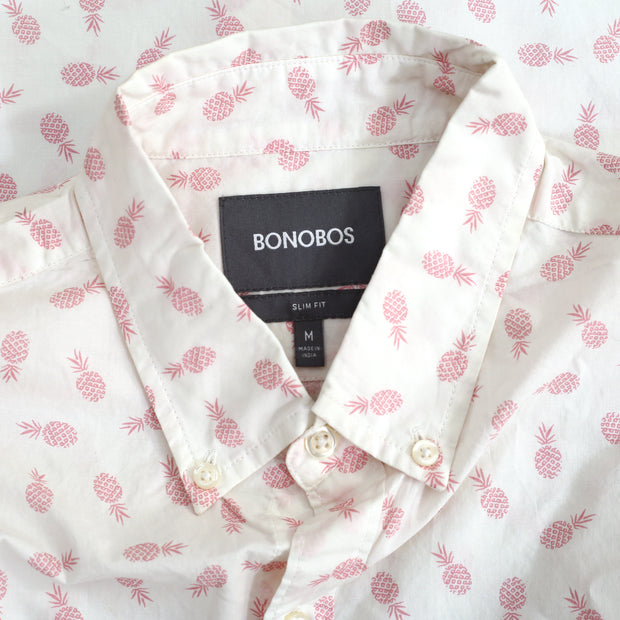 Bonobos Pineapple Printed Buttondown Shirt Men's