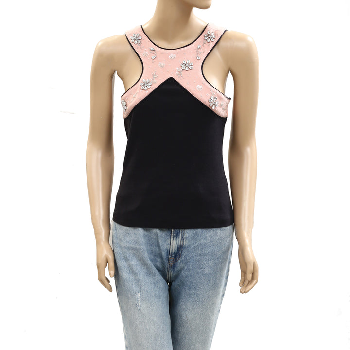 Anthropologie Maeve Sleeveless Halter Tank Blouse Top
