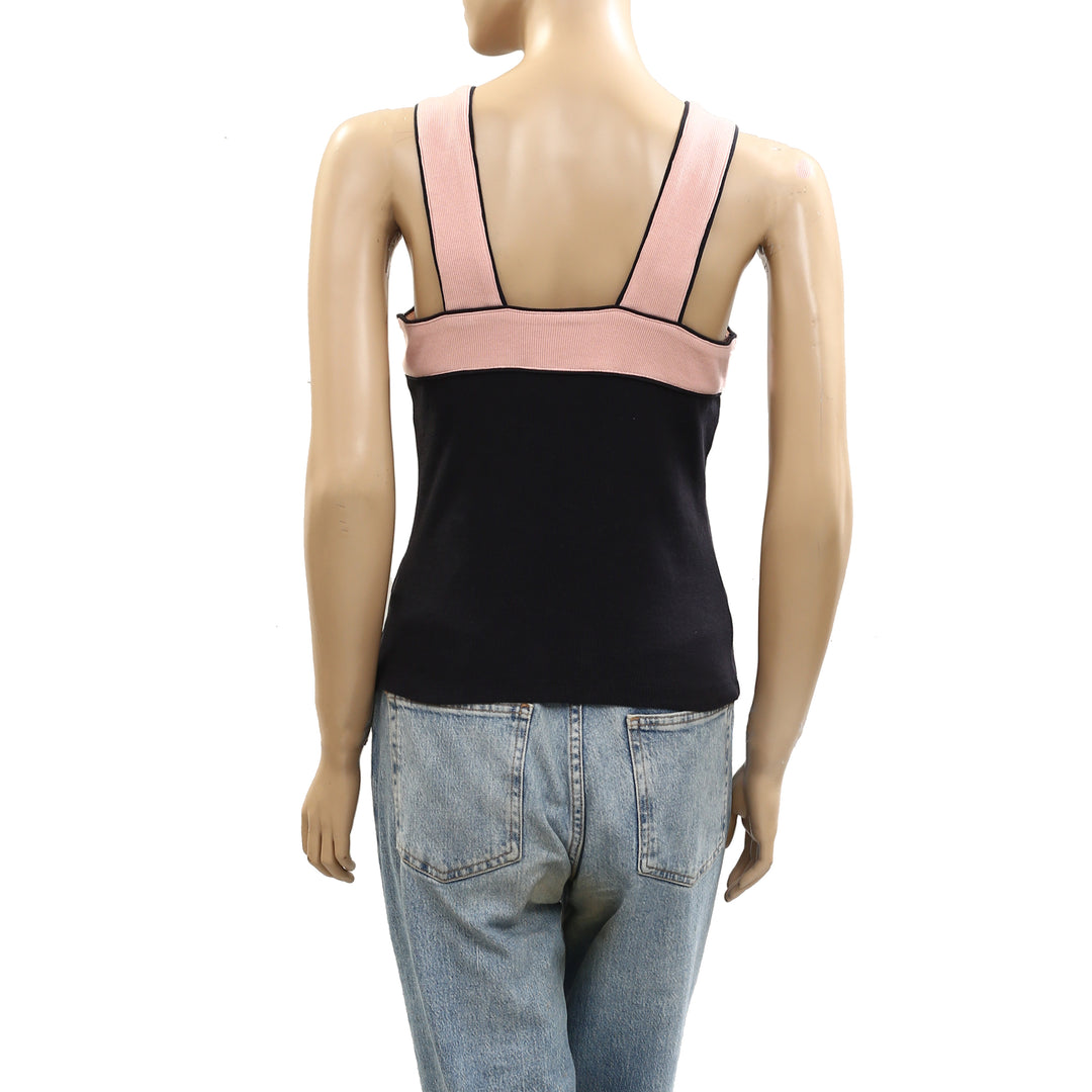 Anthropologie Maeve Sleeveless Halter Tank Blouse Top
