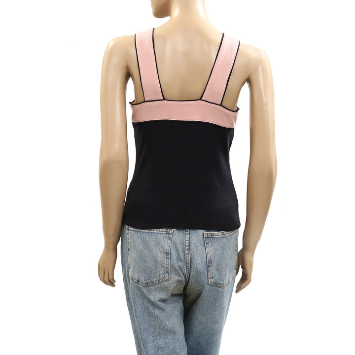 Anthropologie Maeve Sleeveless Halter Tank Blouse Top