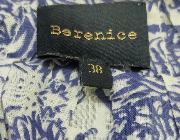 Berenice 孔眼刺绣花卉印花衬衫上衣