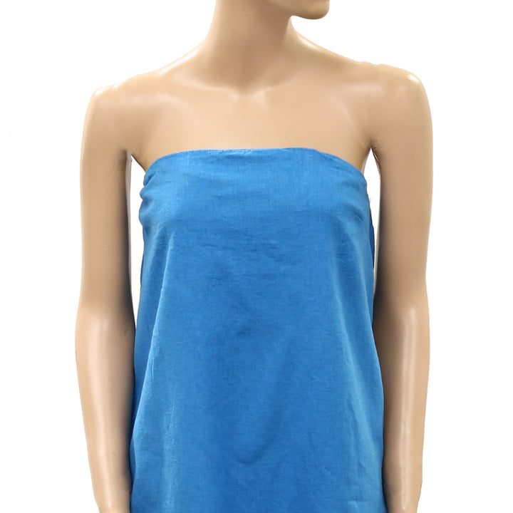 Free People Free-Est Essentially The Best Cotton-Linen Mini Tube Dress