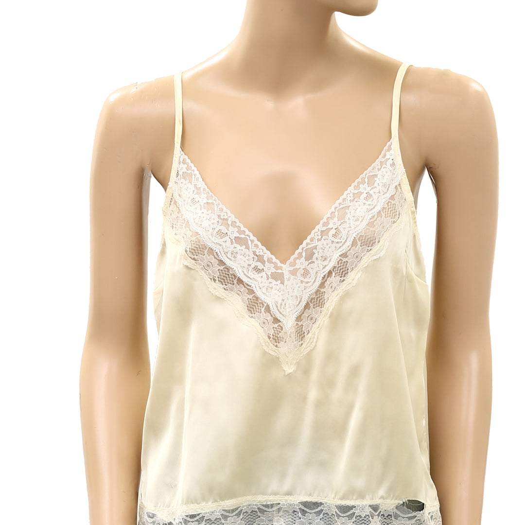 Free People Intimately Femme Feels Lounge Cami Blouse Top