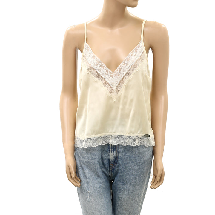 Free People Intimately Femme Feels Lounge Cami Blouse Top