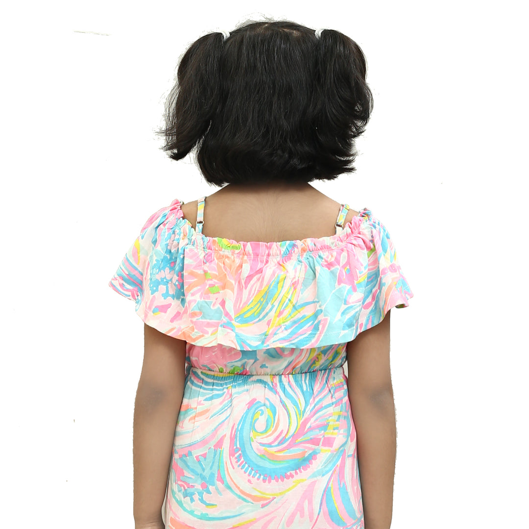 Lilly Pulitzer Girls Seraphina Off-The-Shoulder Dress