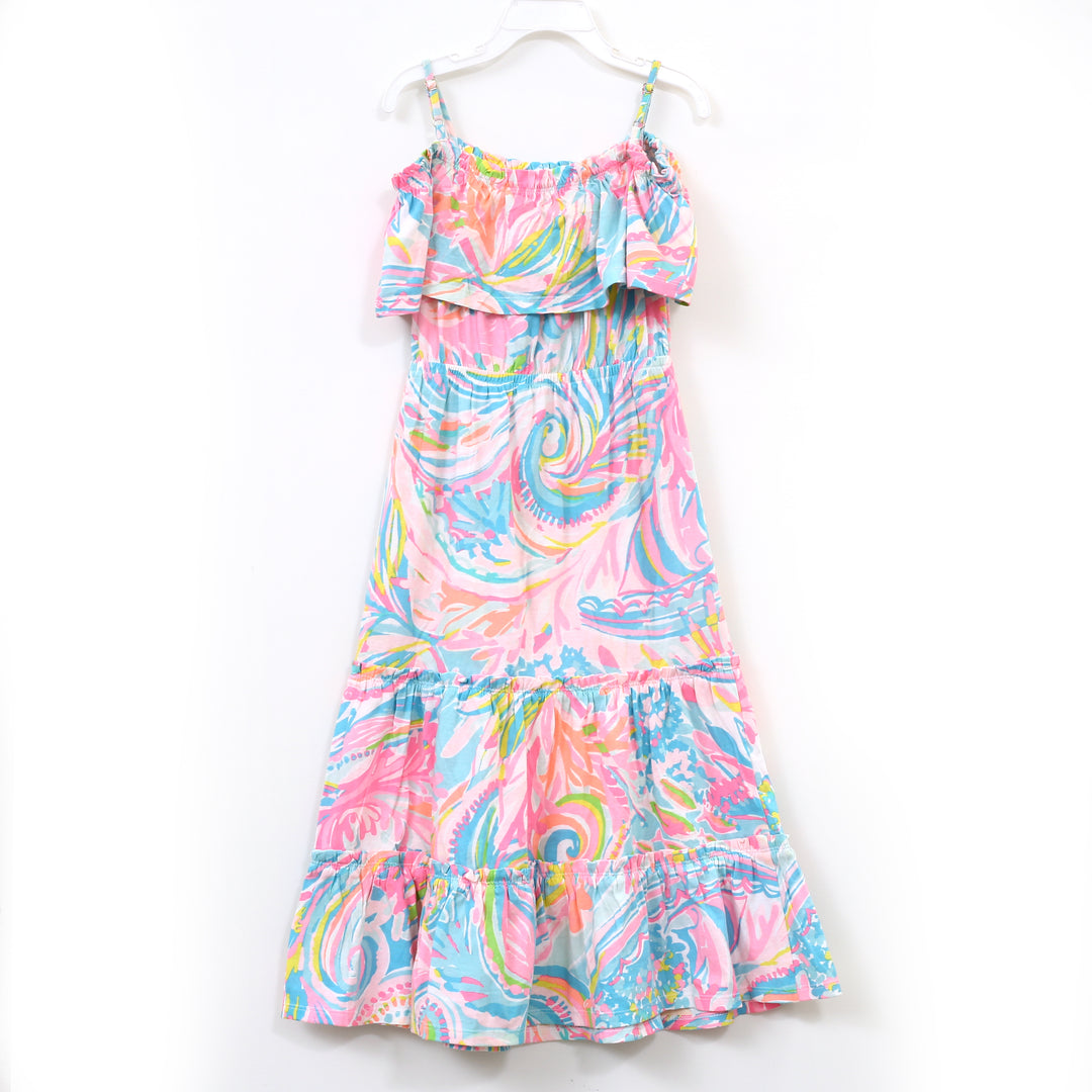 Lilly Pulitzer Girls Seraphina Off-The-Shoulder Dress