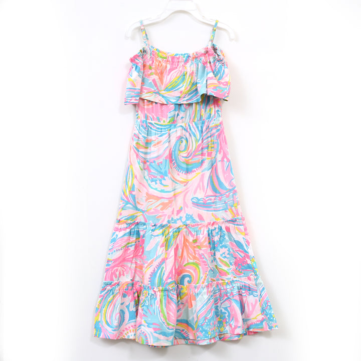 Lilly Pulitzer Girls Seraphina Off-The-Shoulder Dress