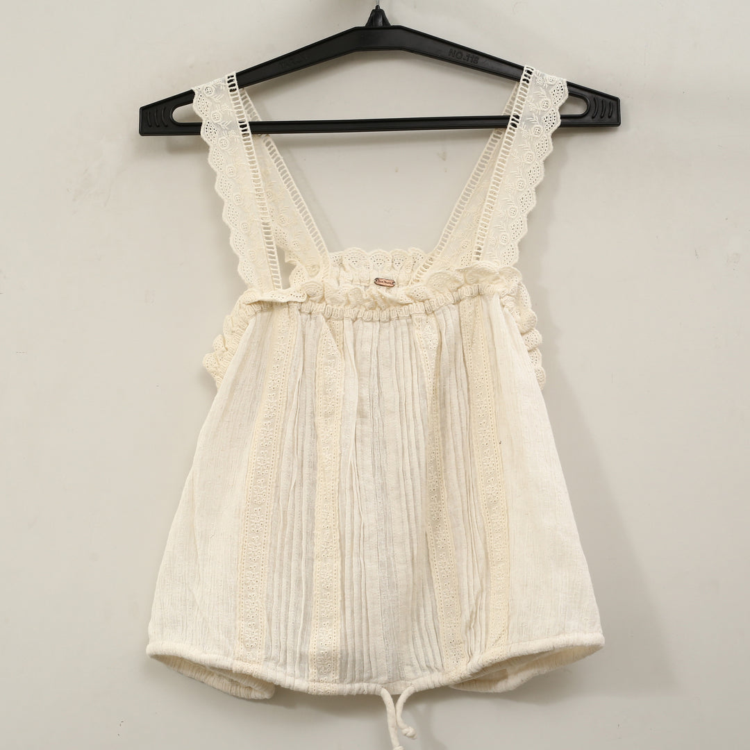Free People Because Of You Tank Blouse Top