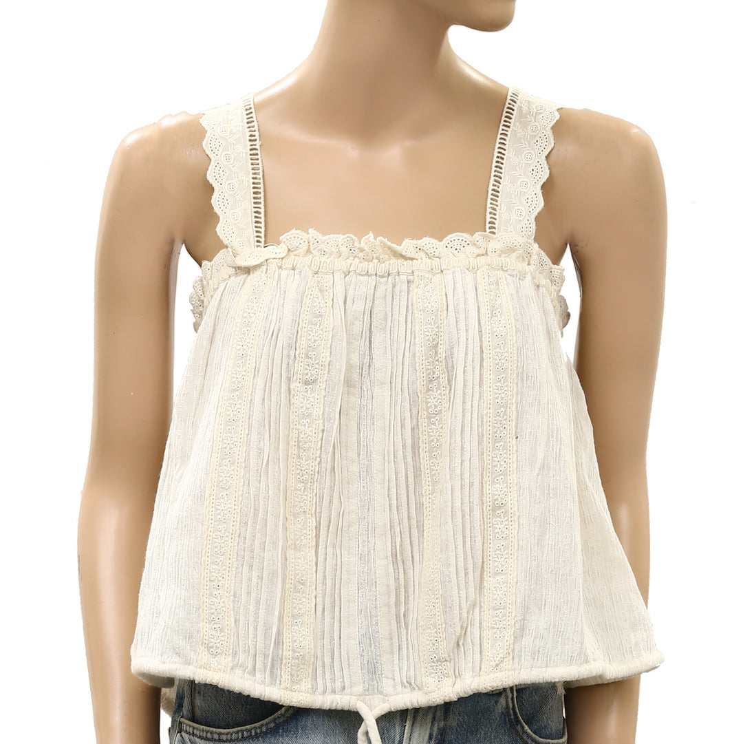 Free People Because Of You Tank Blouse Top