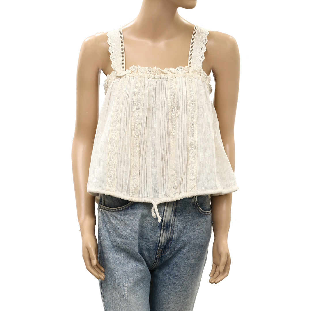 Free People Because Of You Tank Blouse Top