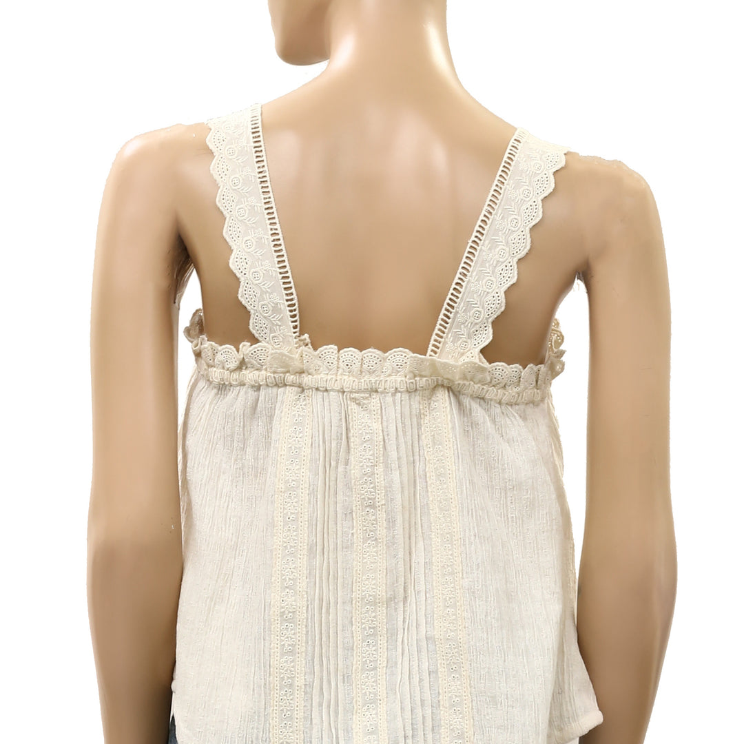 Free People Because Of You Tank Blouse Top