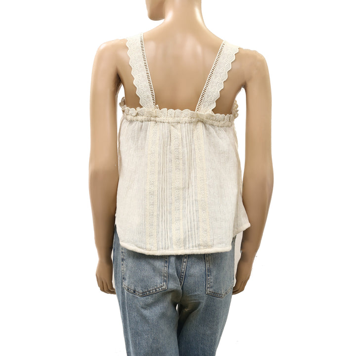 Free People Because Of You Tank Blouse Top