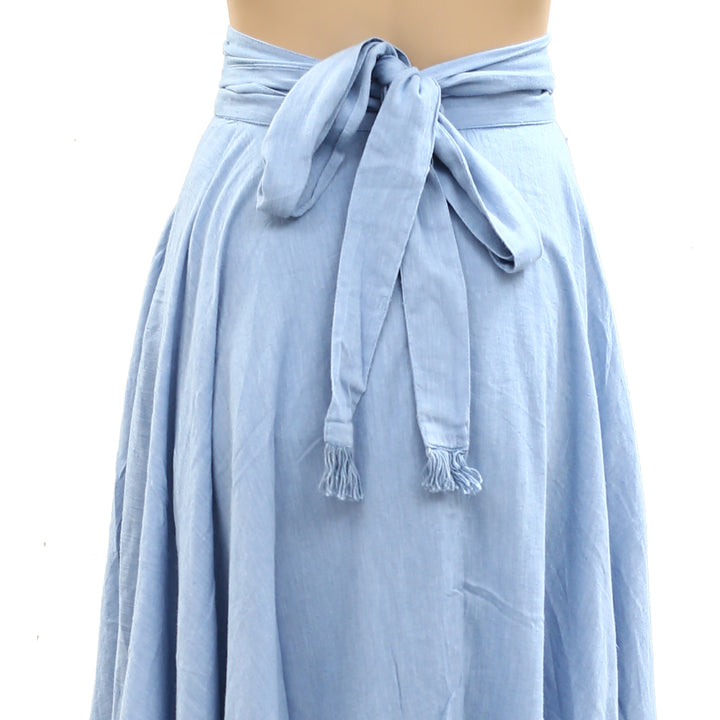 Free People Sundown Midi Skirt