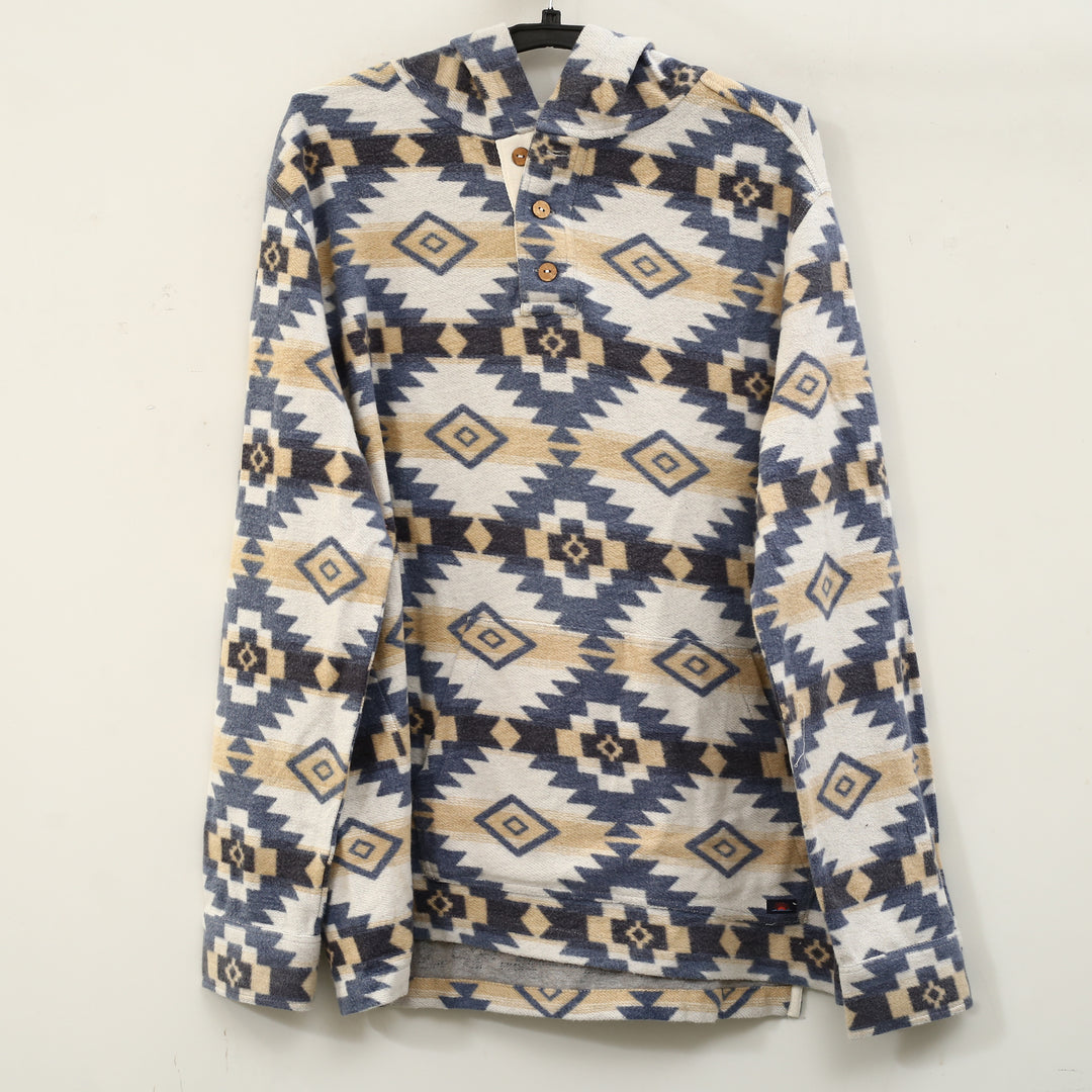 Faherty Men's DGF Knit Pacific Hoodie Pullover