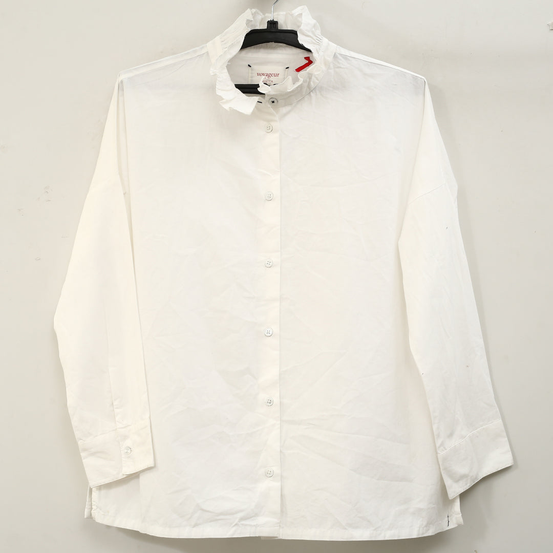 Voyageur By Mersea Elizabethan Collar Shirt Top