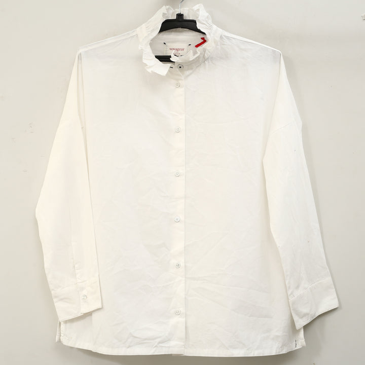 Voyageur By Mersea Elizabethan Collar Shirt Top