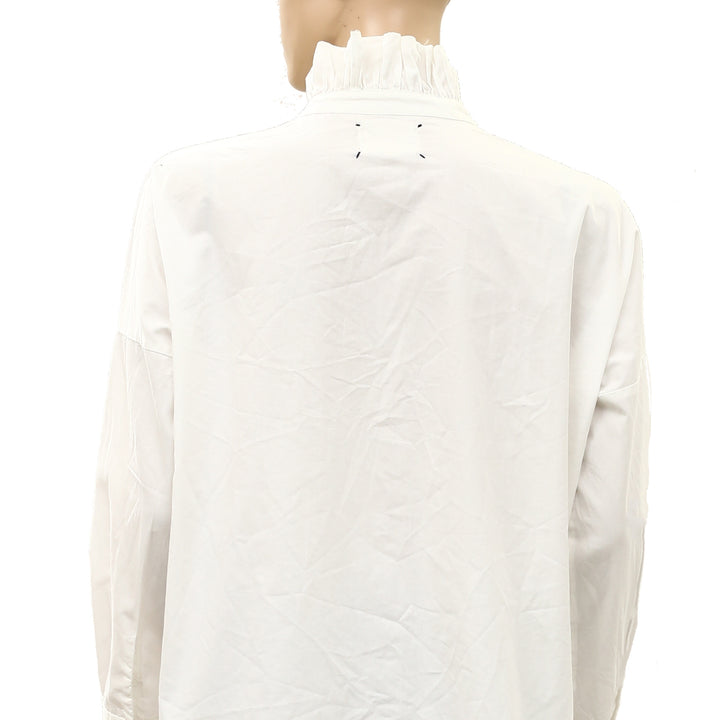 Voyageur By Mersea Elizabethan Collar Shirt Top