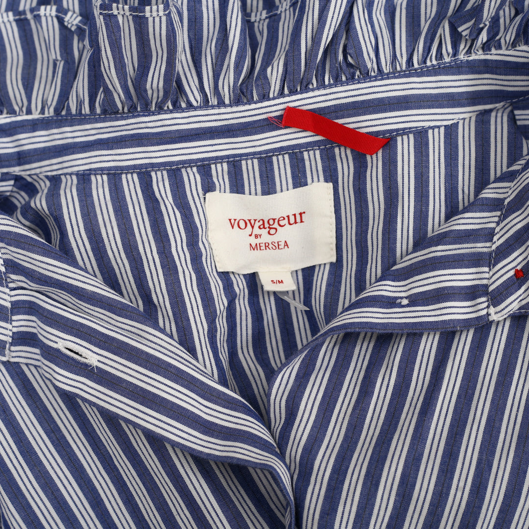 Voyageur By Mersea Elizabethan Collar Shirt Top