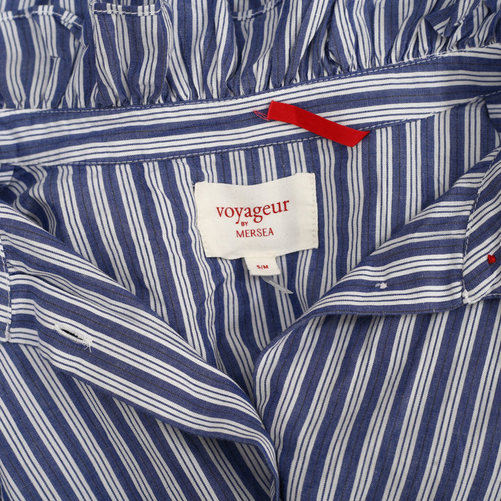 Voyageur By Mersea Elizabethan Collar Shirt Top