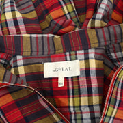 The Great Plaid Check Printed Blouse Top