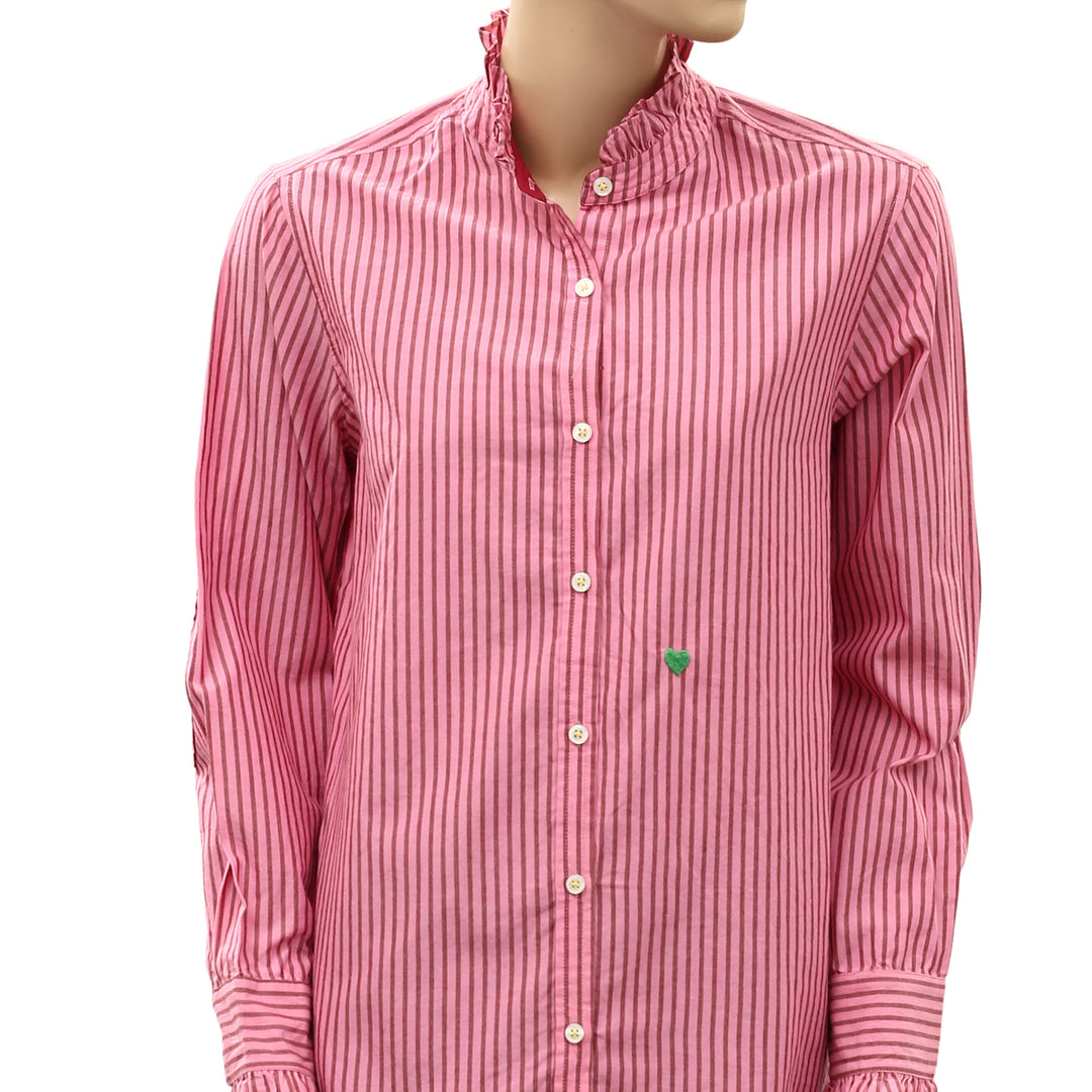Kerri Rosenthal Mia Shirt Ruffles Tunic Top