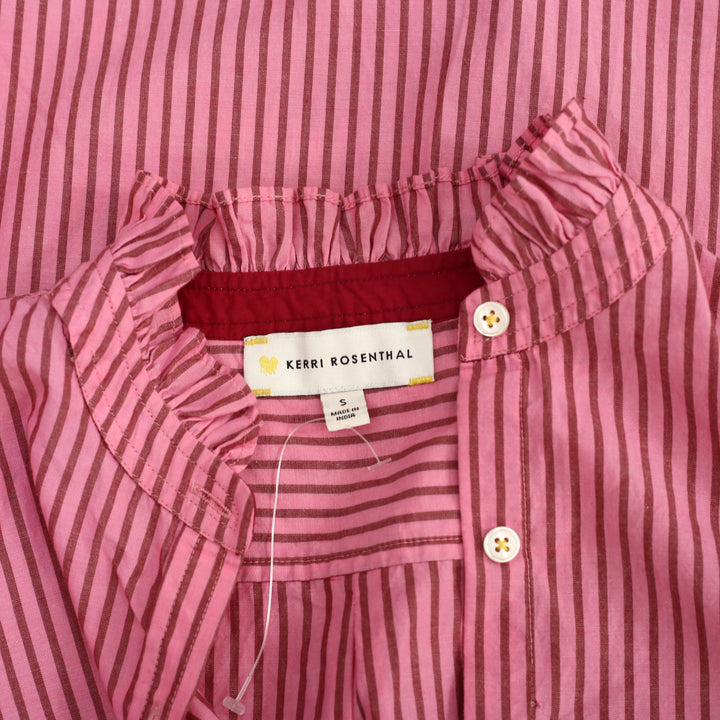 Kerri Rosenthal Mia Shirt Ruffles Tunic Top