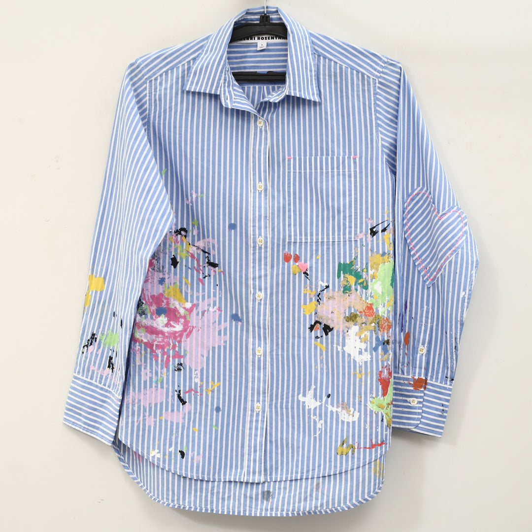Kerri Rosenthal Mia Happimess Studio Shirt Tunic Top