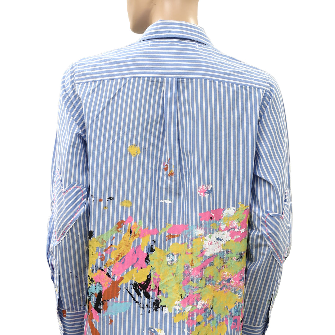 Kerri Rosenthal Mia Happimess Studio Shirt Tunic Top