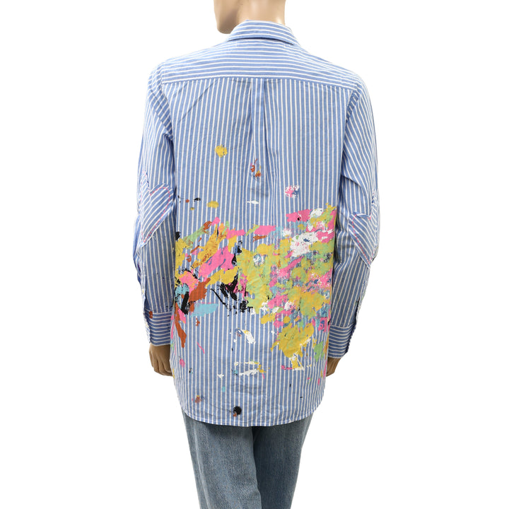 Kerri Rosenthal Mia Happimess Studio Shirt Tunic Top