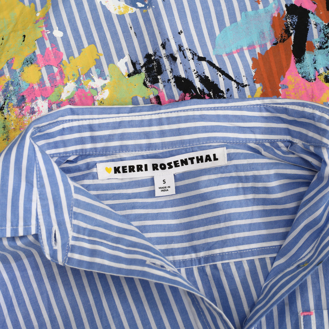 Kerri Rosenthal Mia Happimess Studio Shirt Tunic Top