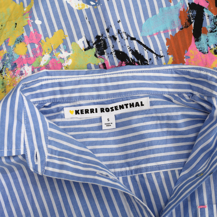 Kerri Rosenthal Mia Happimess Studio Shirt Tunic Top
