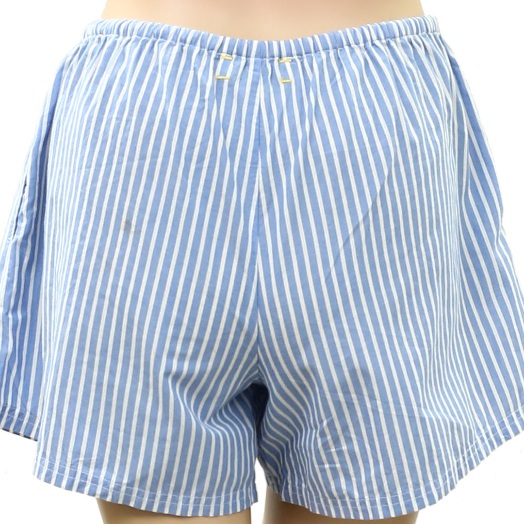 Kerri Rosenthal Weekend Stripe Printed Shorts