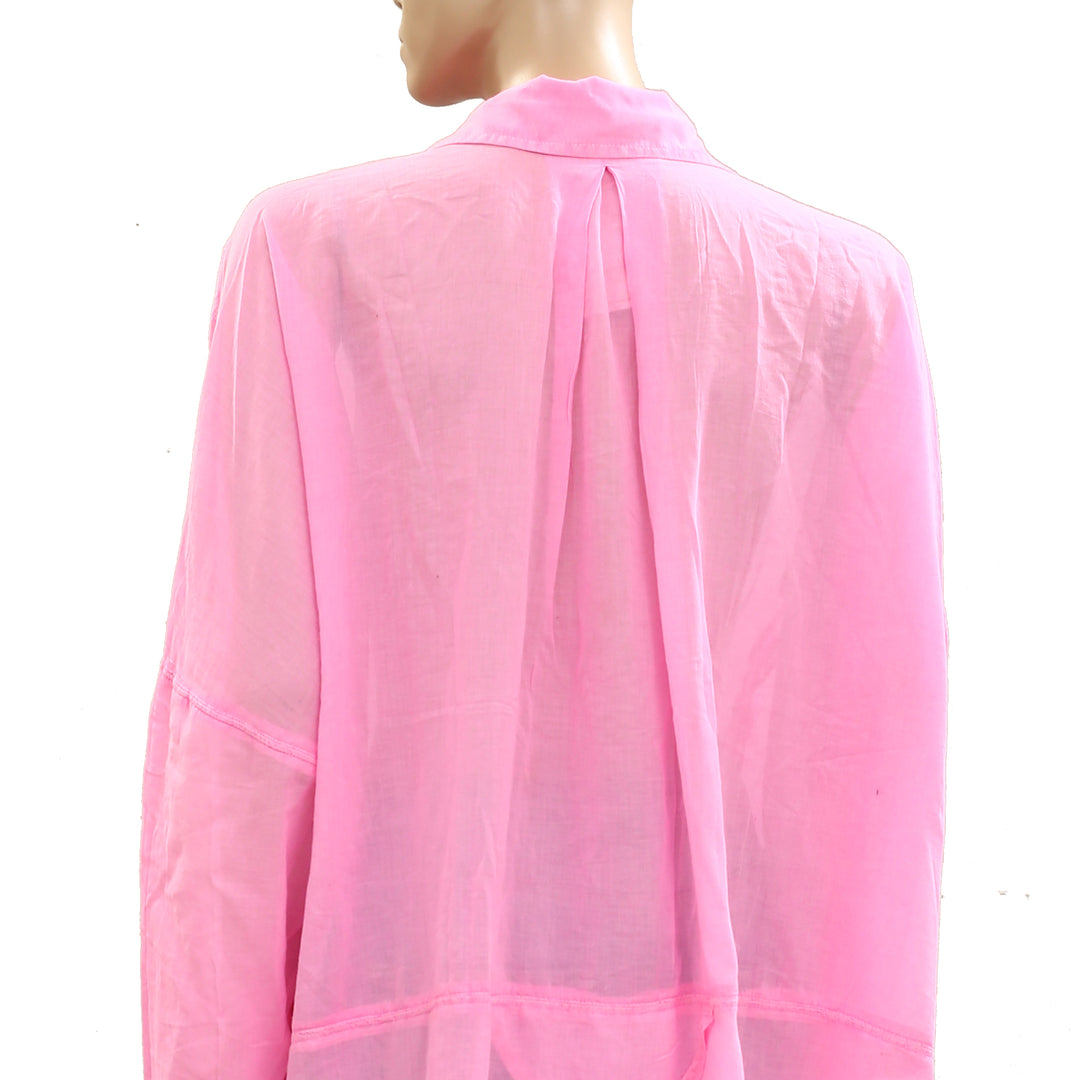 Free People Intimately Heat of The Night Lounge Shirt Top