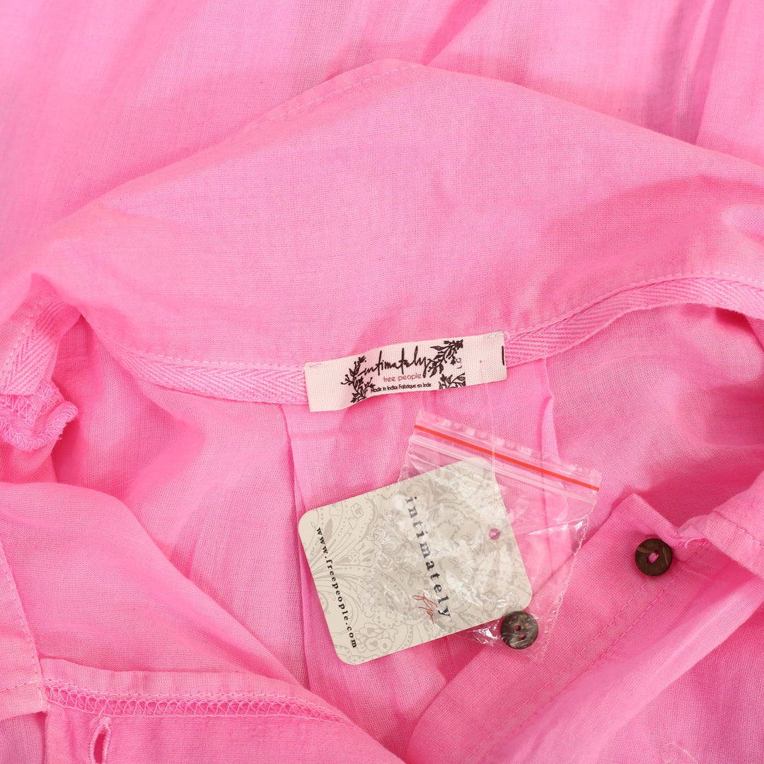 Free People Intimately Heat of The Night Lounge Shirt Top