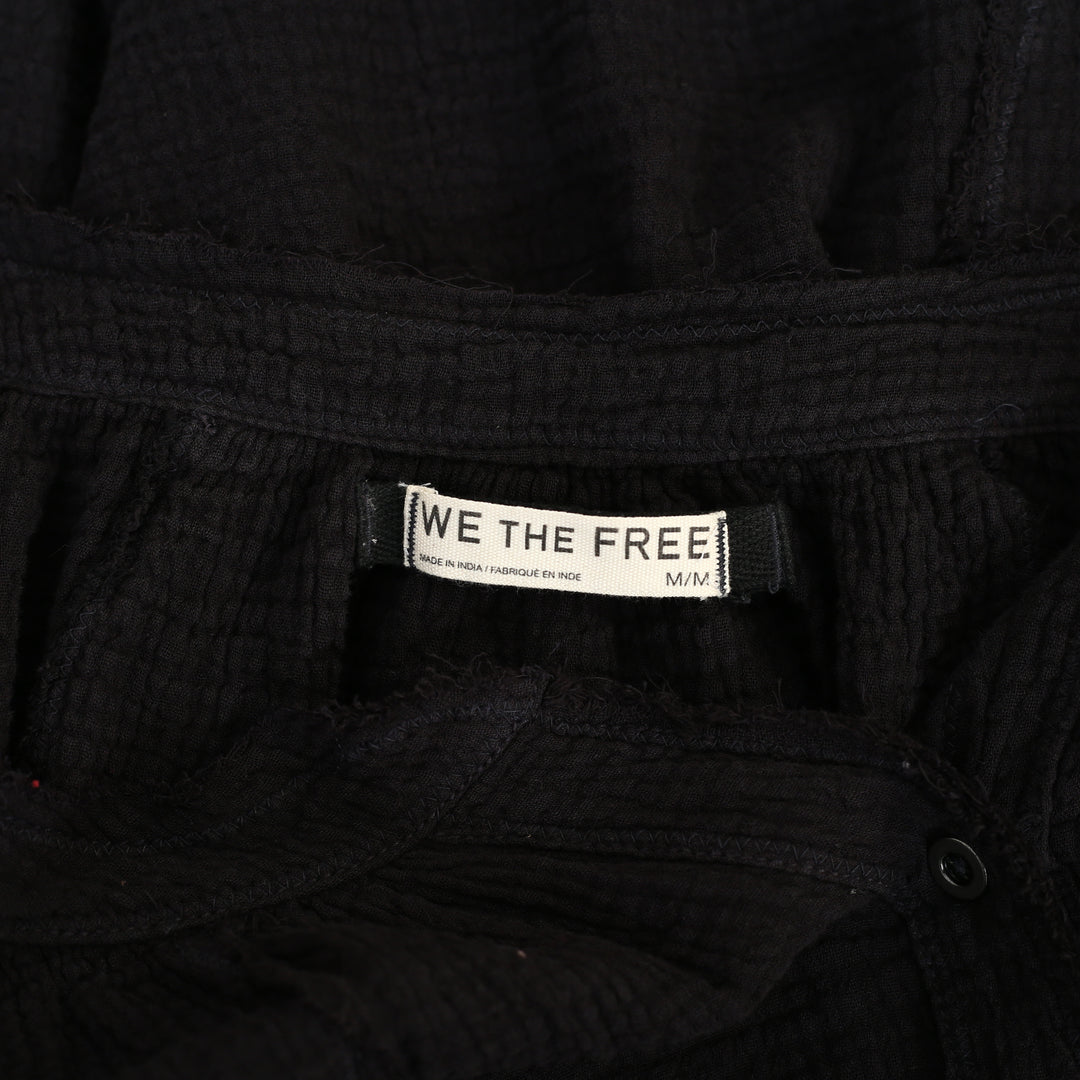 Free People We The Free Lucy Solid Shirt Blouse Top