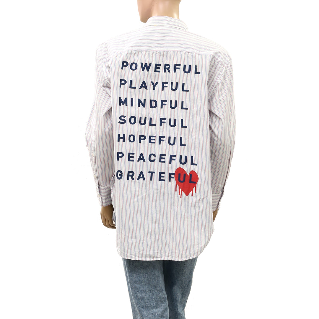 Kerri Rosenthal Maddie Manifesto Shirt Tunic Top