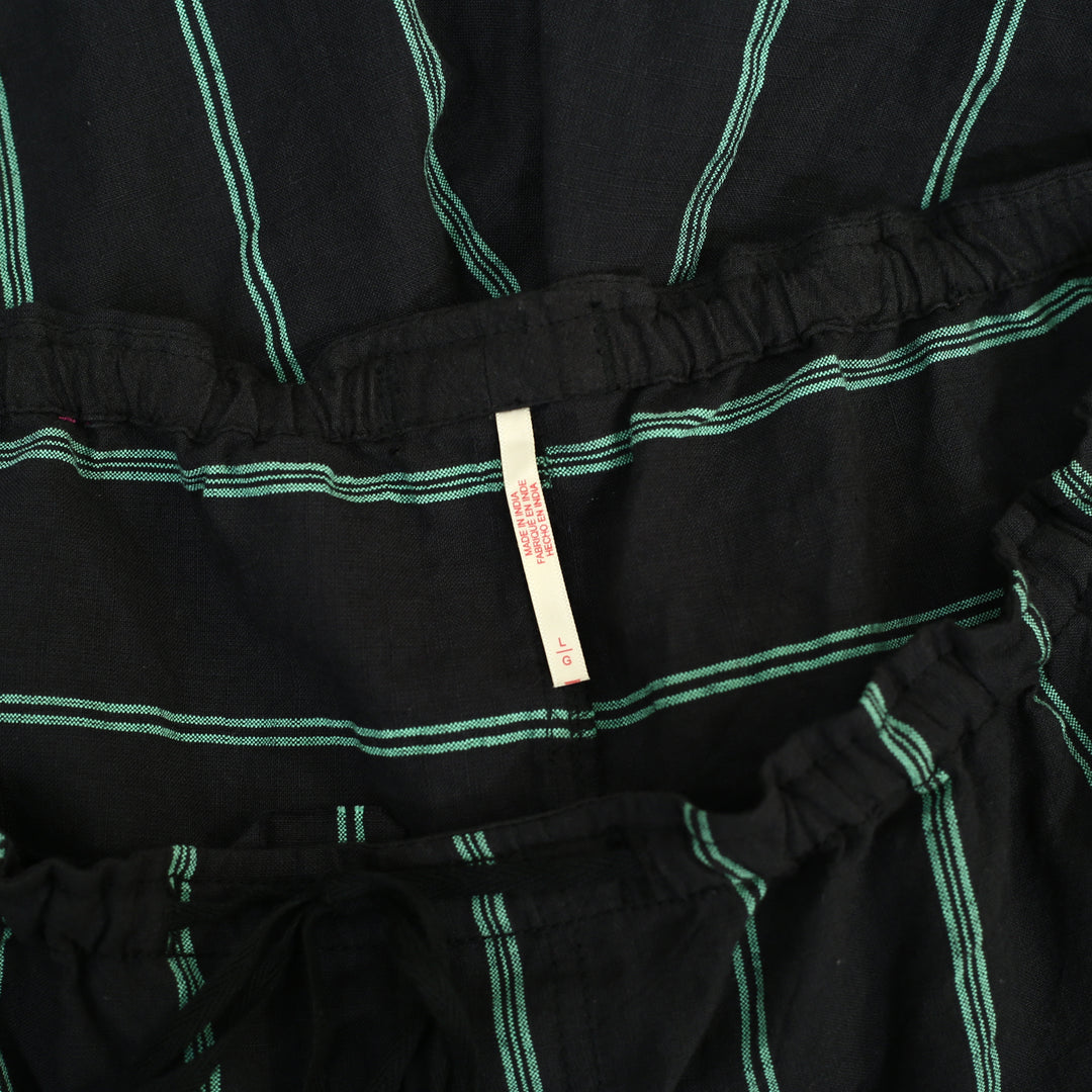 Free People Hudson Canyon Textured Striped Pants