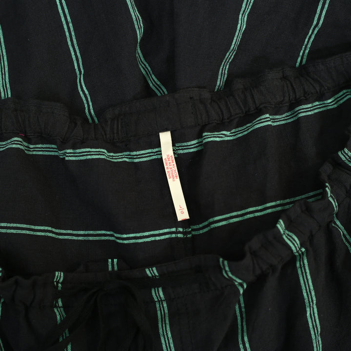 Free People Hudson Canyon Textured Striped Pants