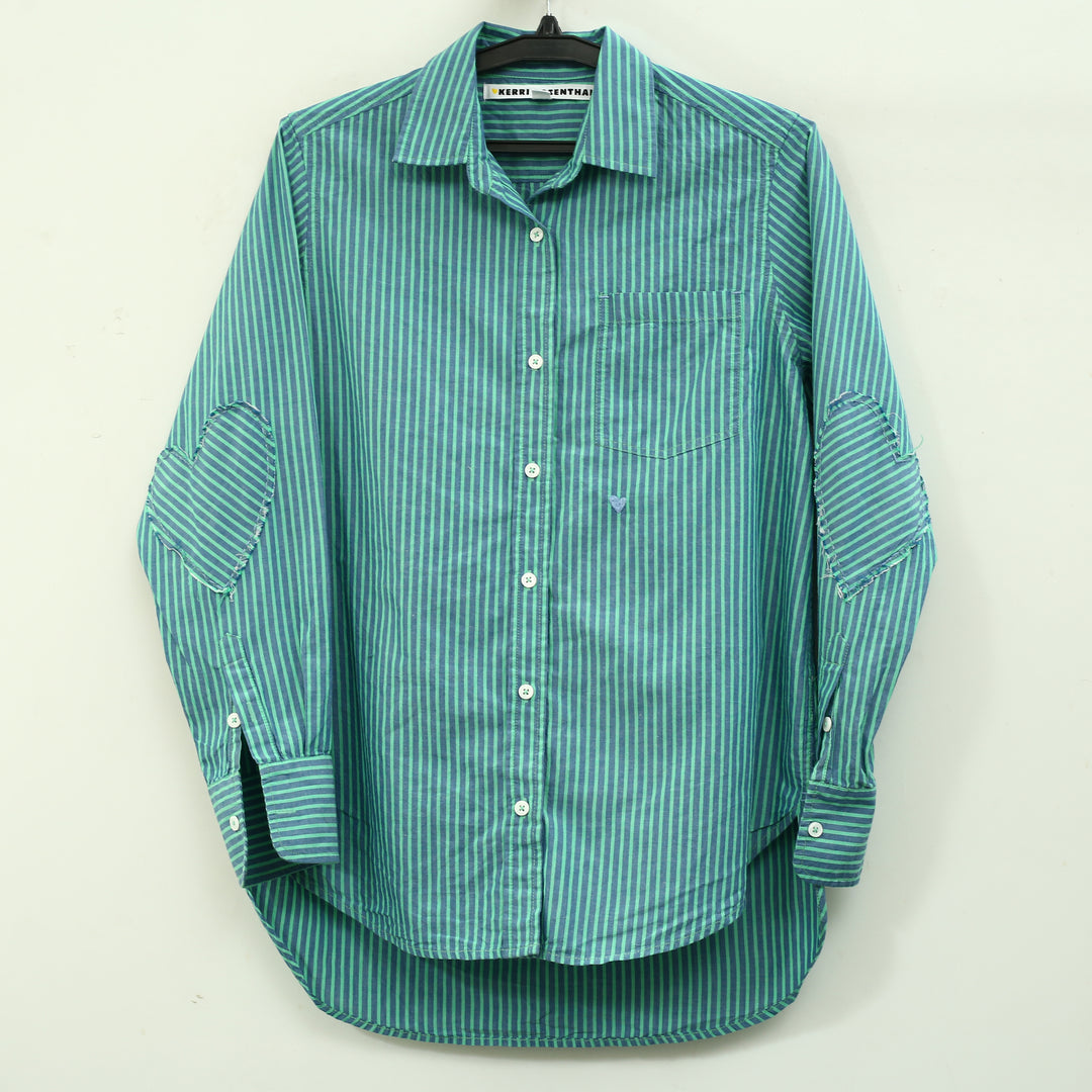 Kerri Rosenthal Mia Stripe Shirt Tunic Top