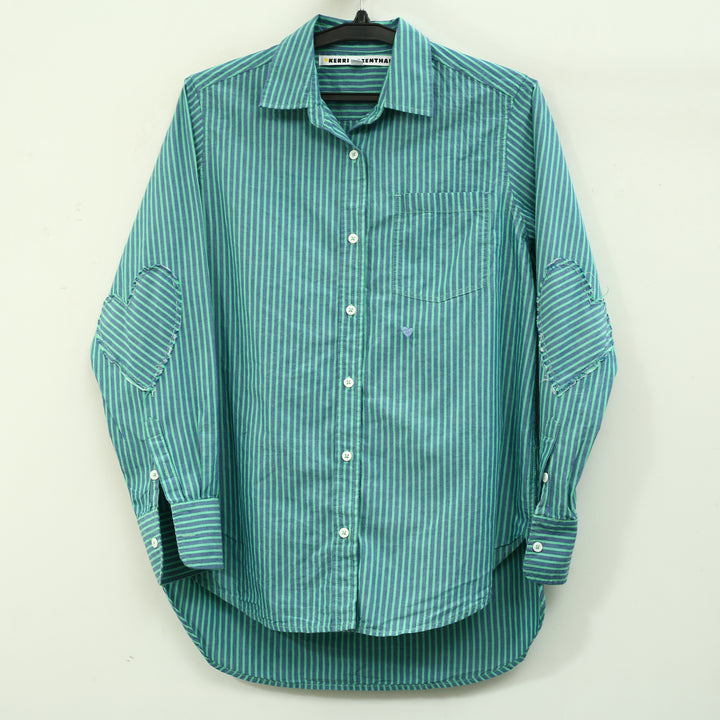 Kerri Rosenthal Mia Stripe Shirt Tunic Top