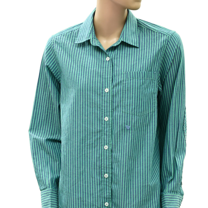 Kerri Rosenthal Mia Stripe Shirt Tunic Top
