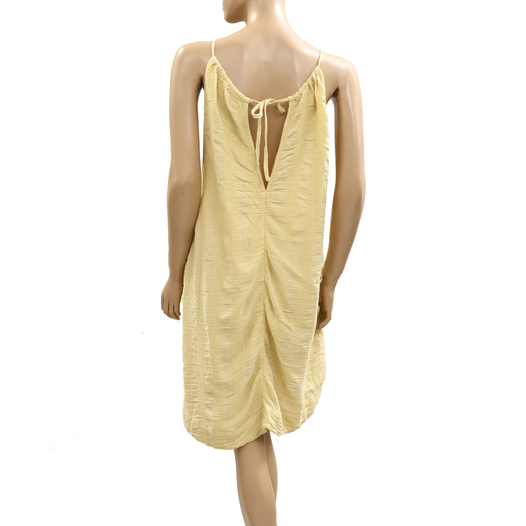 Free People Free Est Solid Mini Slip Dress