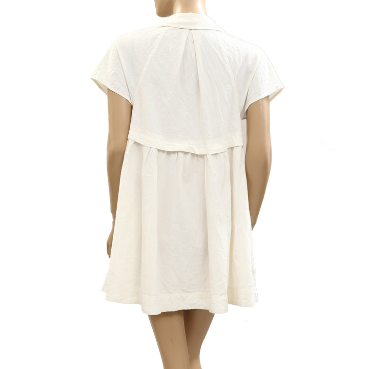Free People We The Free Ronnie Poplin Mini Dress