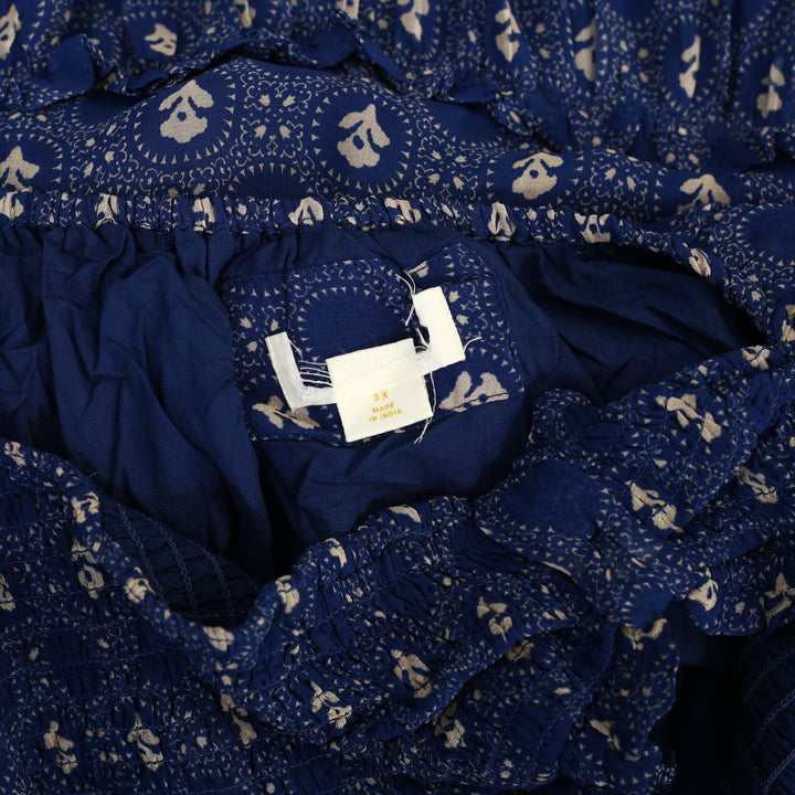 Anthropologie Maeve Flutter Sleeve Shirred Open Back Mini Dress