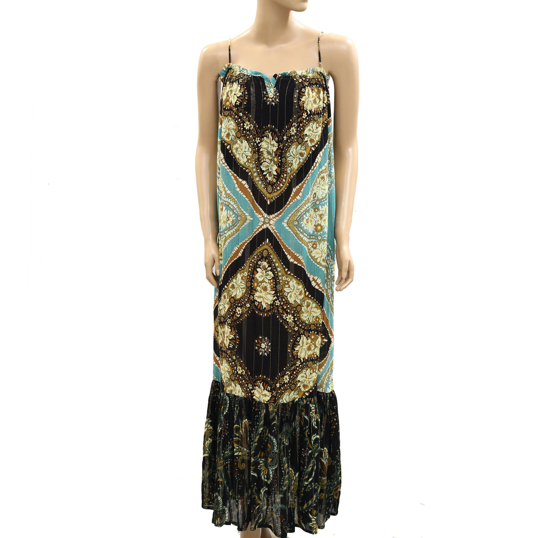 free people mermaid dress Free People x Spell Clementine Mermaid Maxi Dress Size XS Coquette Feminine