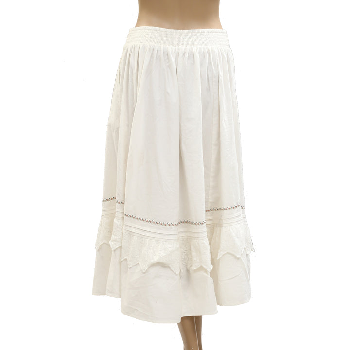 Free people Lace Midi Skirt