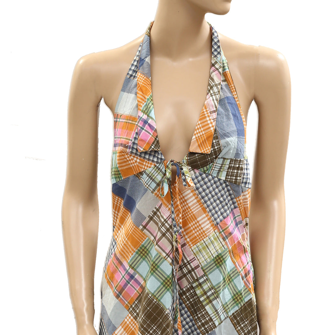 Urban Outfitters BDG Danny Madras Halter Midi Dress