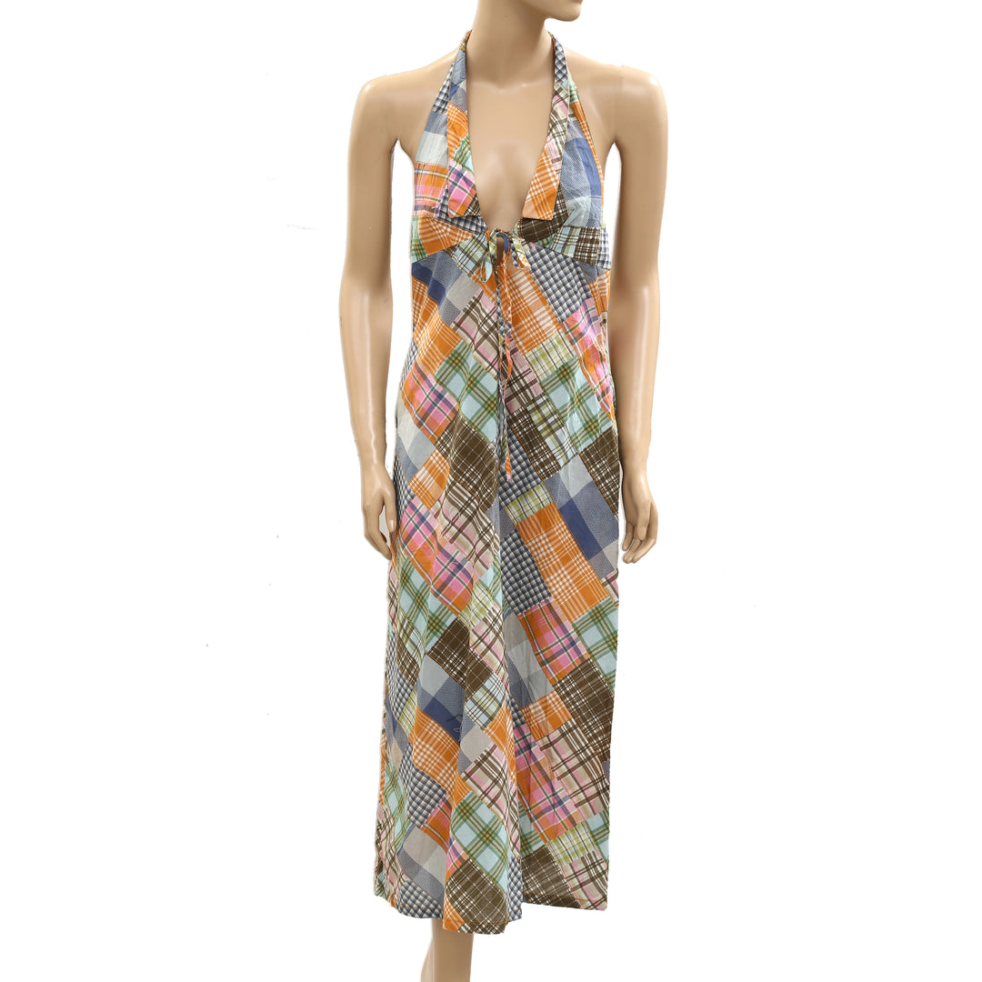 Urban Outfitters BDG Danny Madras Halter Midi Dress